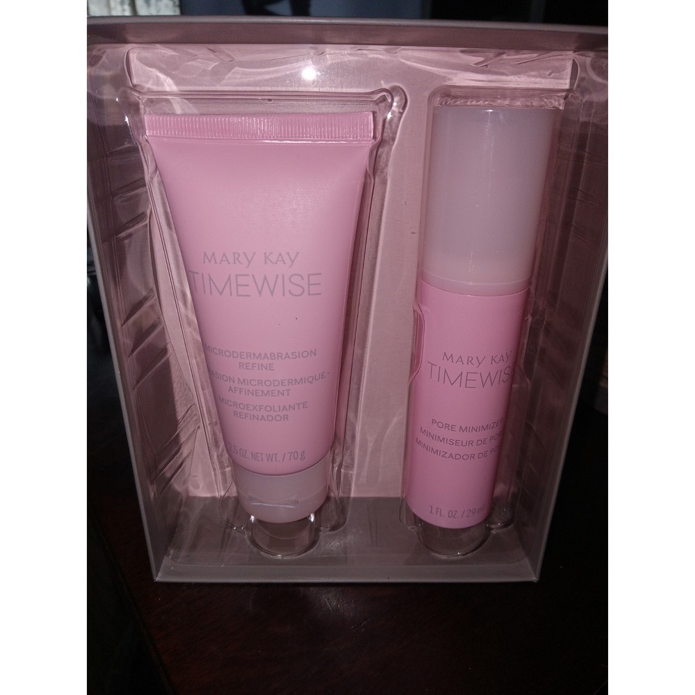 NIB Mary Kay Timewise Microdermabrasion Plus Set Refine + Pore Minimizer